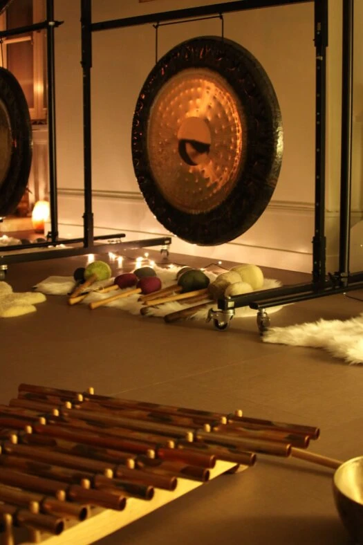 Concert bols et gong avec l'ASTS