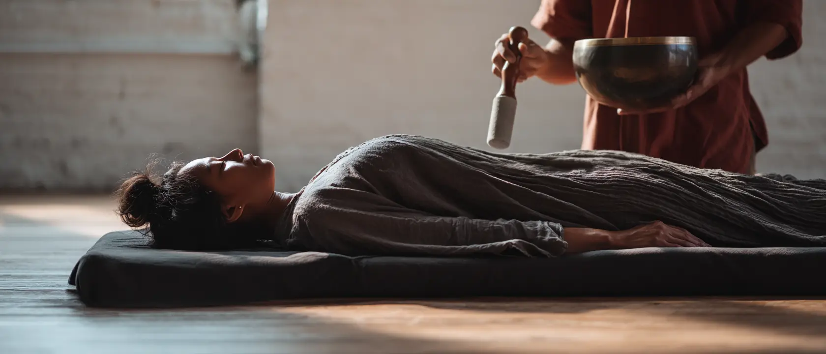 Thérapeute en bols chantants planétaires