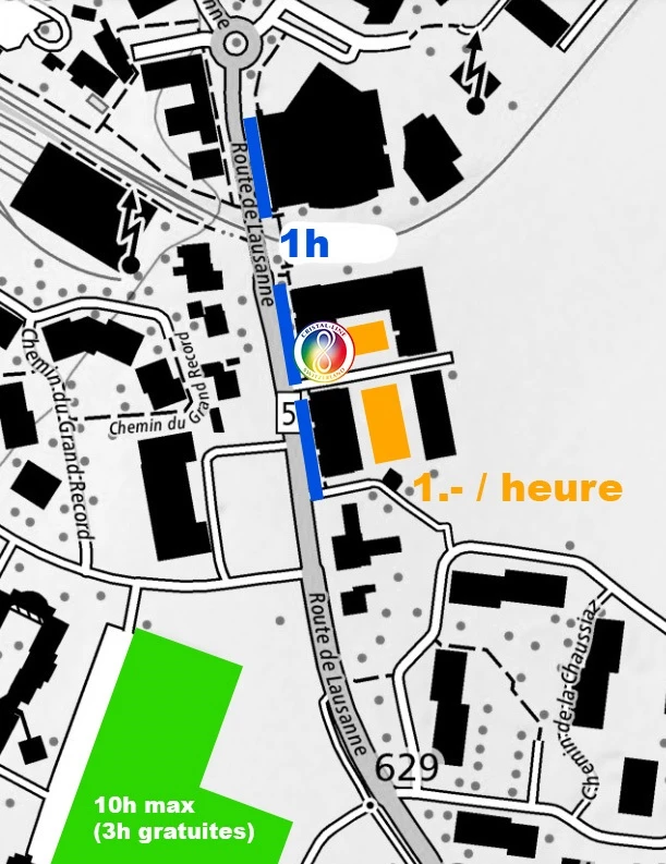 Plan d'accès et parkings