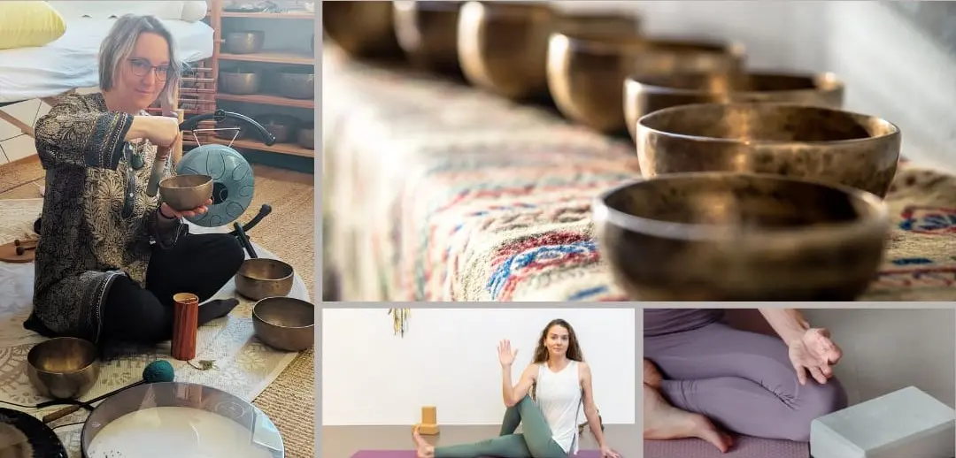 Yoga et bols chantants