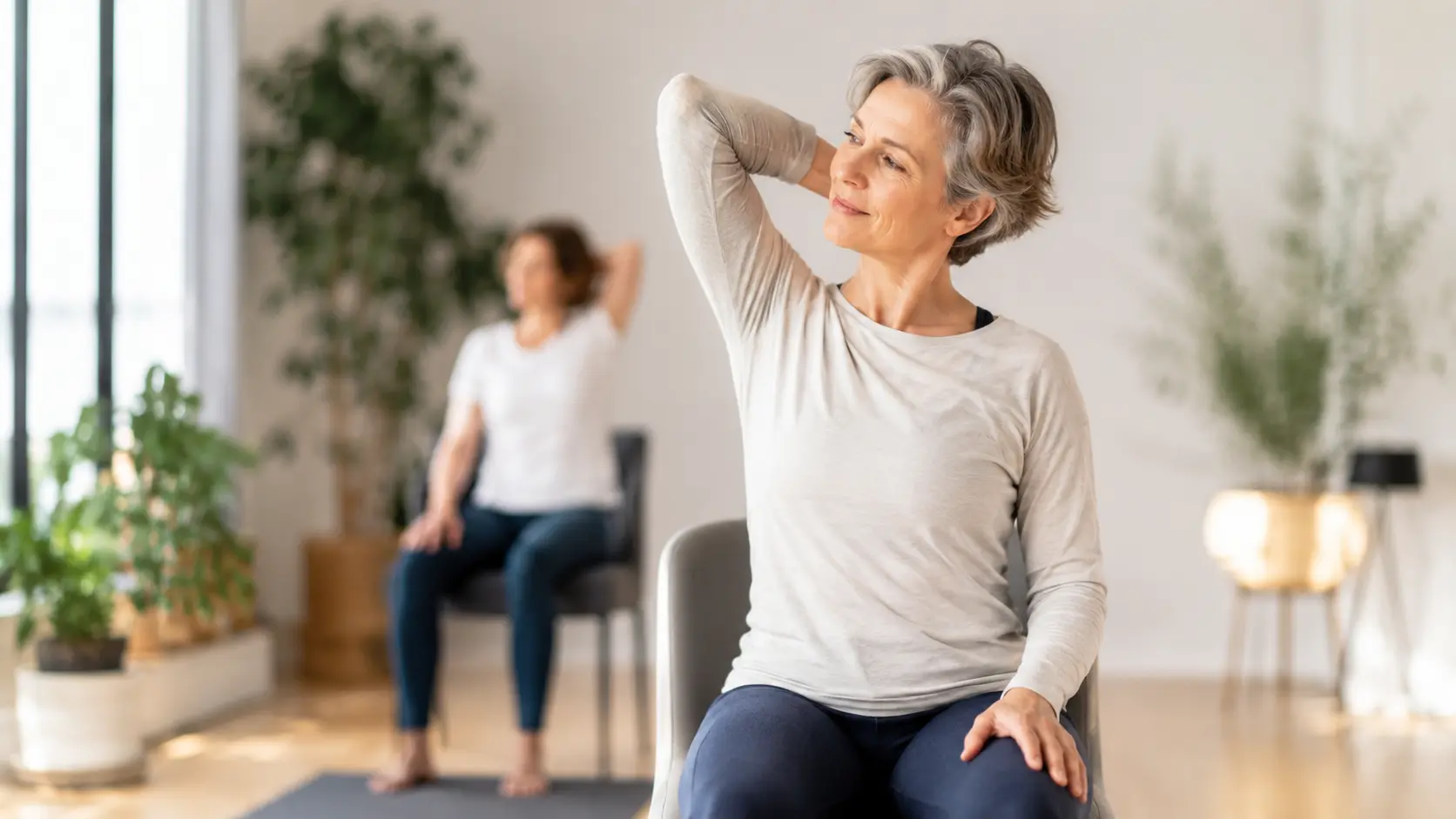 Yoga sur et avec la chaise, un yoga accessible à tous