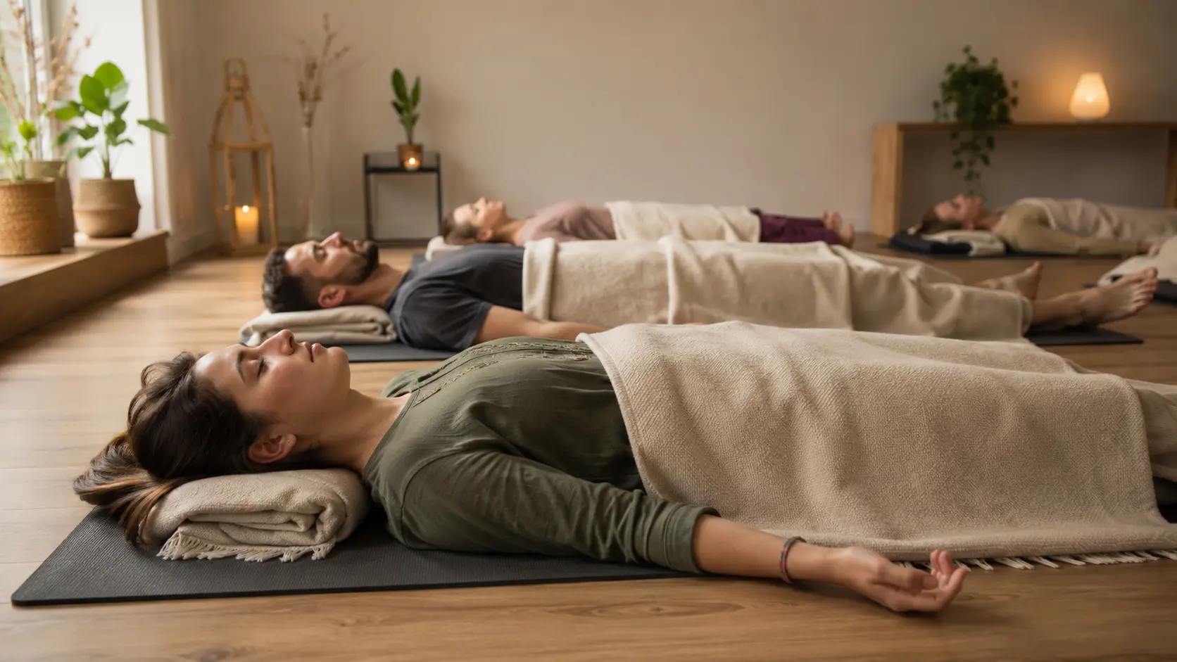 Séance de Yoga Nidra, relaxation guidée profonde